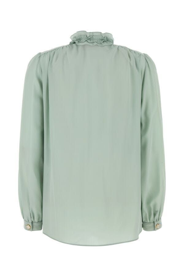 Valentino Tiffany Crepe Shirt Size M / US 6-8 / IT 42-44 - 4 Thumbnail