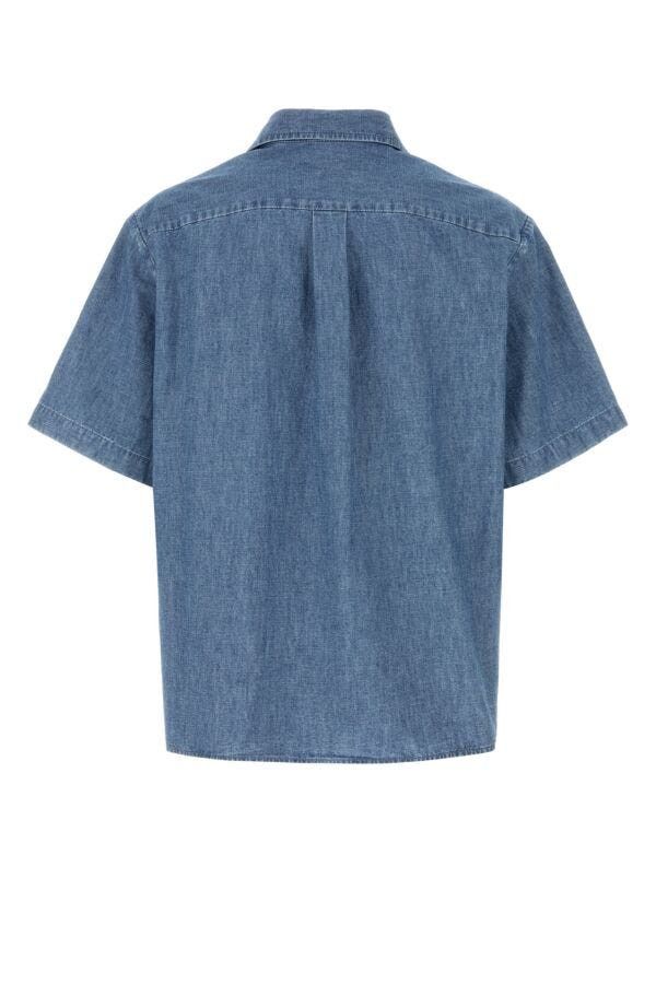 Valentino Denim Shirt Size US XXL / EU 58 / 5 - 4 Thumbnail