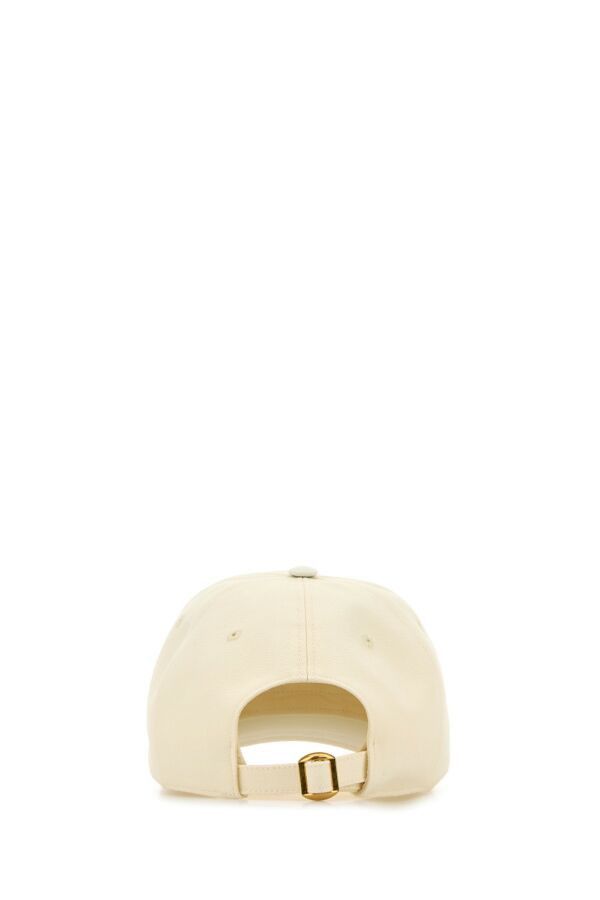 Valentino Ivory Cotton Baseball Cap Size ONE SIZE - 5 Thumbnail