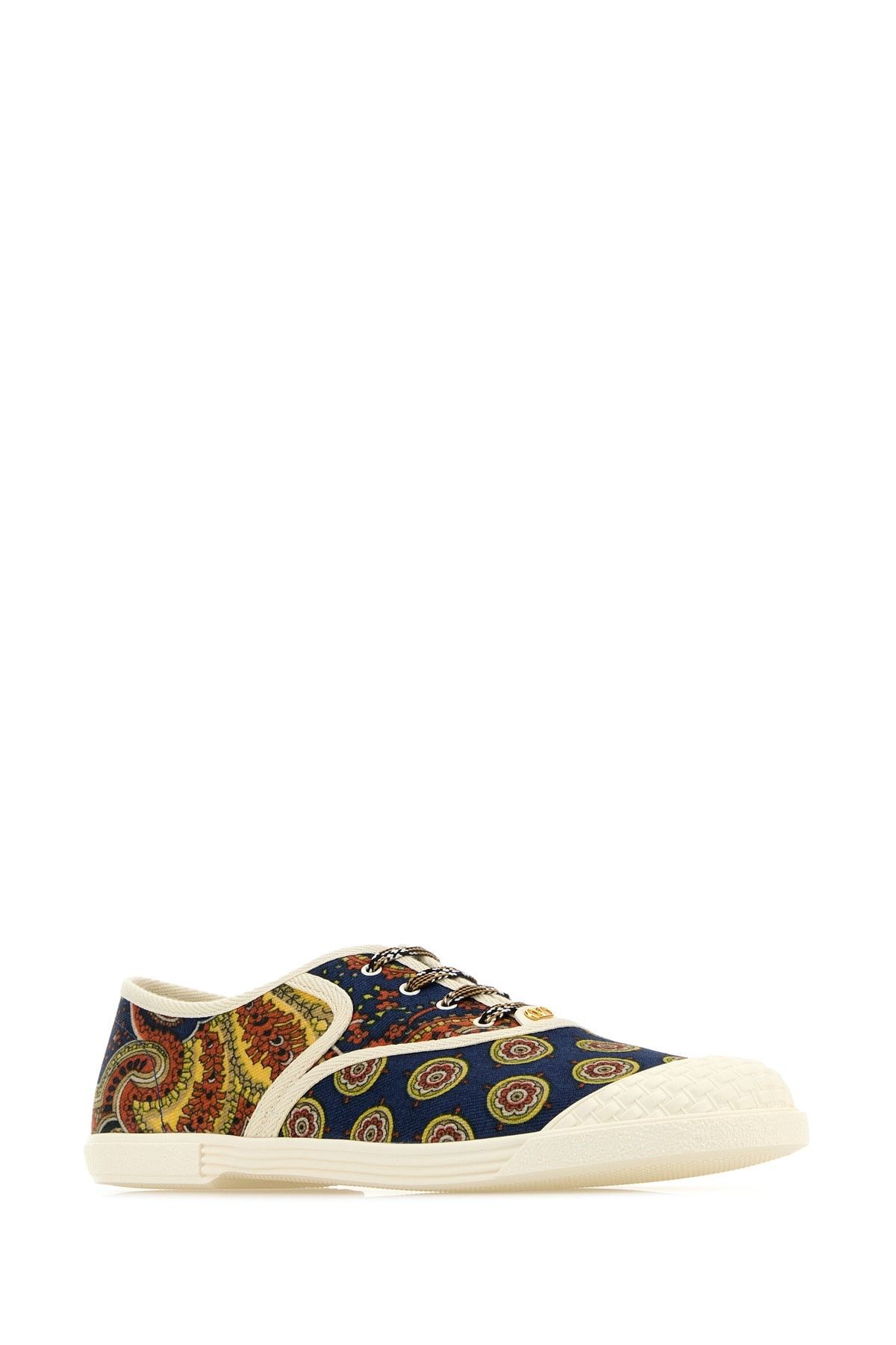 Valentino Printed Fabric Bay By Bay Sneakers Size US 11 / EU 44 - 2 Thumbnail