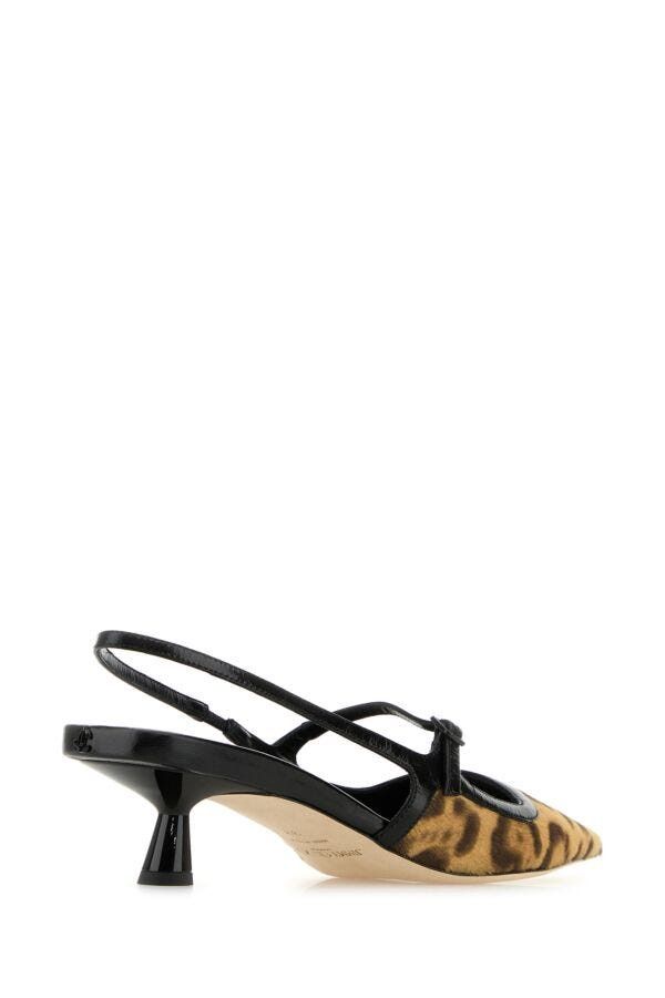 Jimmy Choo Printed Calf Hair Didi Pumps Size US 8.5 / IT 38.5 - 5 Thumbnail