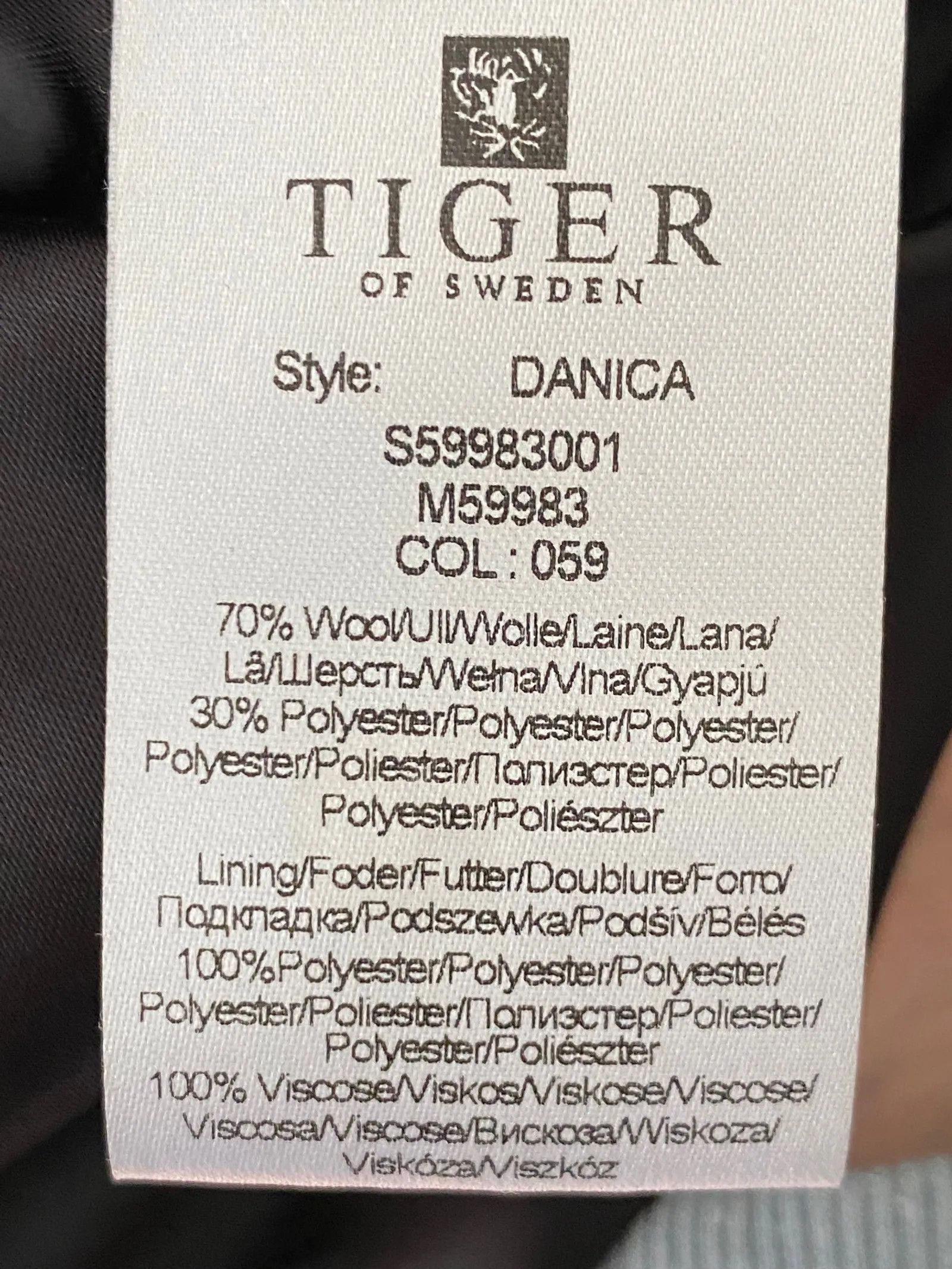 Tiger of Sweden Tiger of Sweden Danica Jacket Size M / US 6-8 / IT 42-44 - 4 Thumbnail