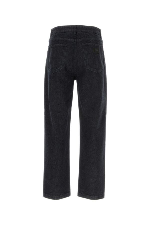 Fendi Black Denim Jeans Size US 32 / EU 48 - 4 Thumbnail