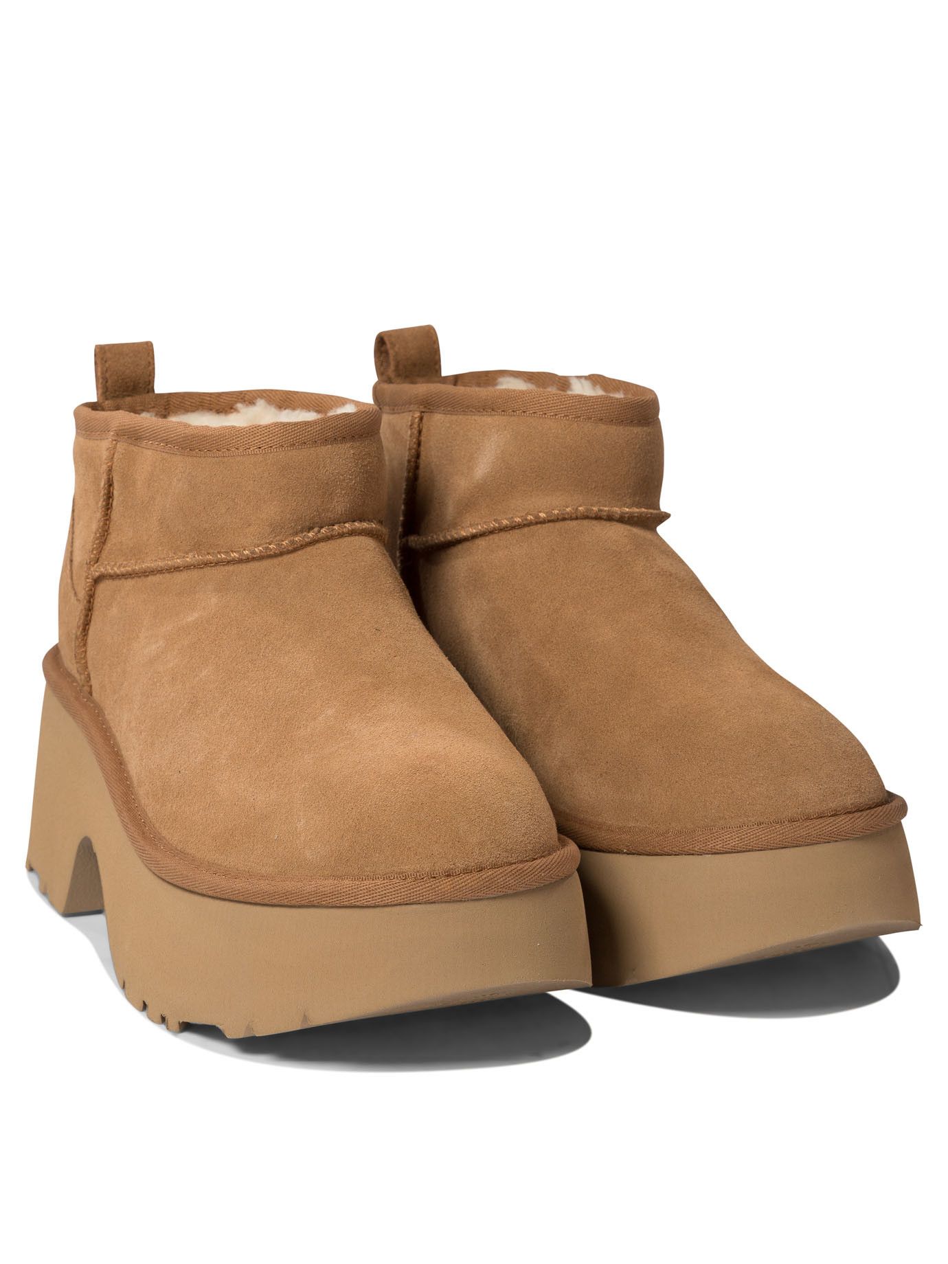 Ugg Classic Ultra Mini New Heights Ankle Boots Size US 9 / IT 39 - 2 Thumbnail