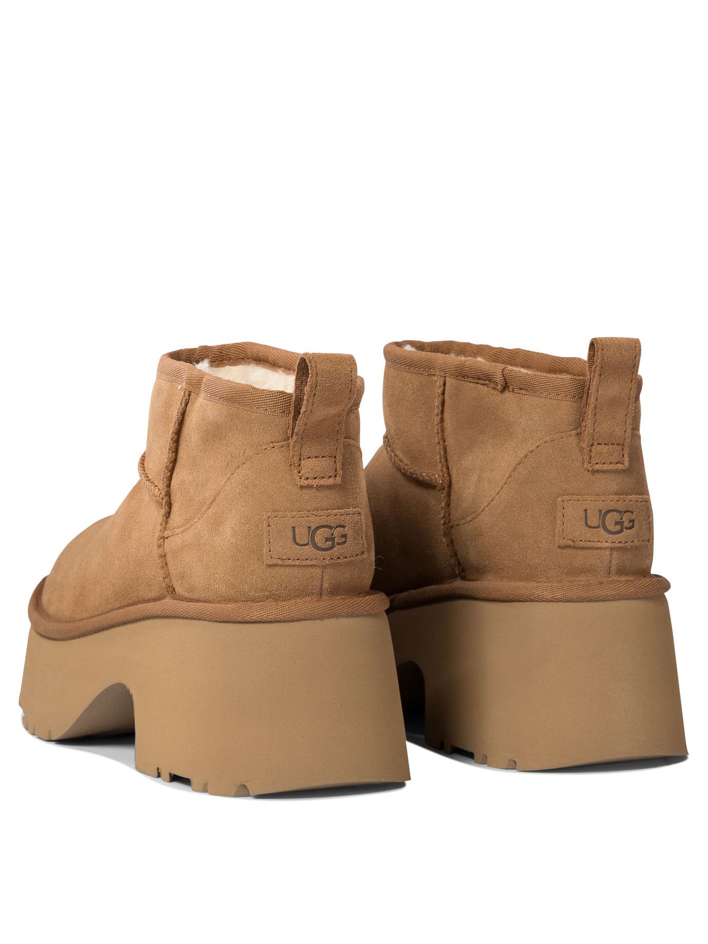 Ugg Classic Ultra Mini New Heights Ankle Boots Size US 9 / IT 39 - 4 Thumbnail