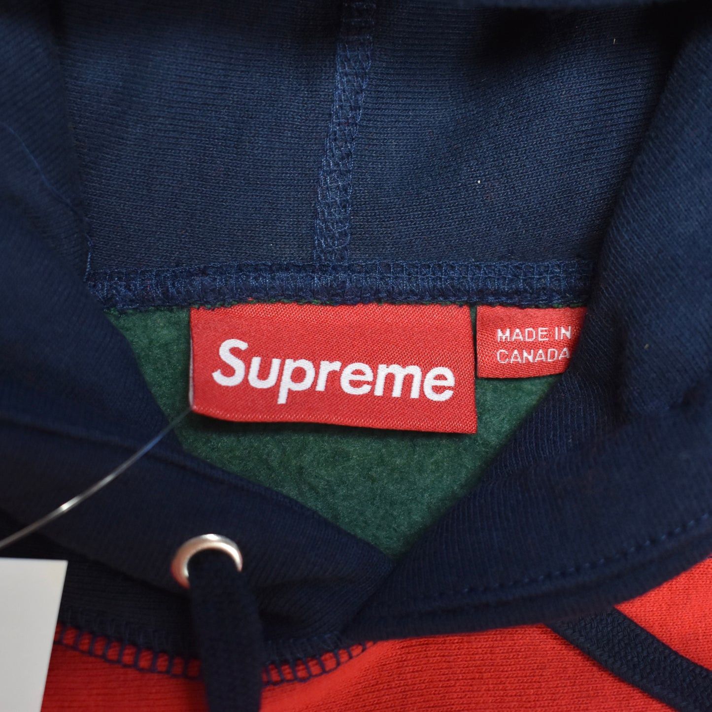 Supreme Supreme FW24 Color Block Red Box Logo Hoodie Sweatshirt Size US M / EU 48-50 / 2 - 4 Thumbnail