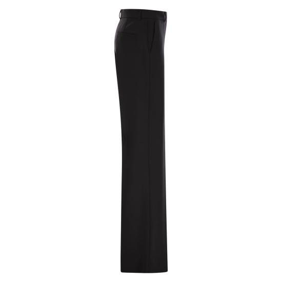Sportmax SPORTMAX Women Straight Pants 2512131051600 BLACK Size 28" / US 6 / IT 42 - 3 Thumbnail