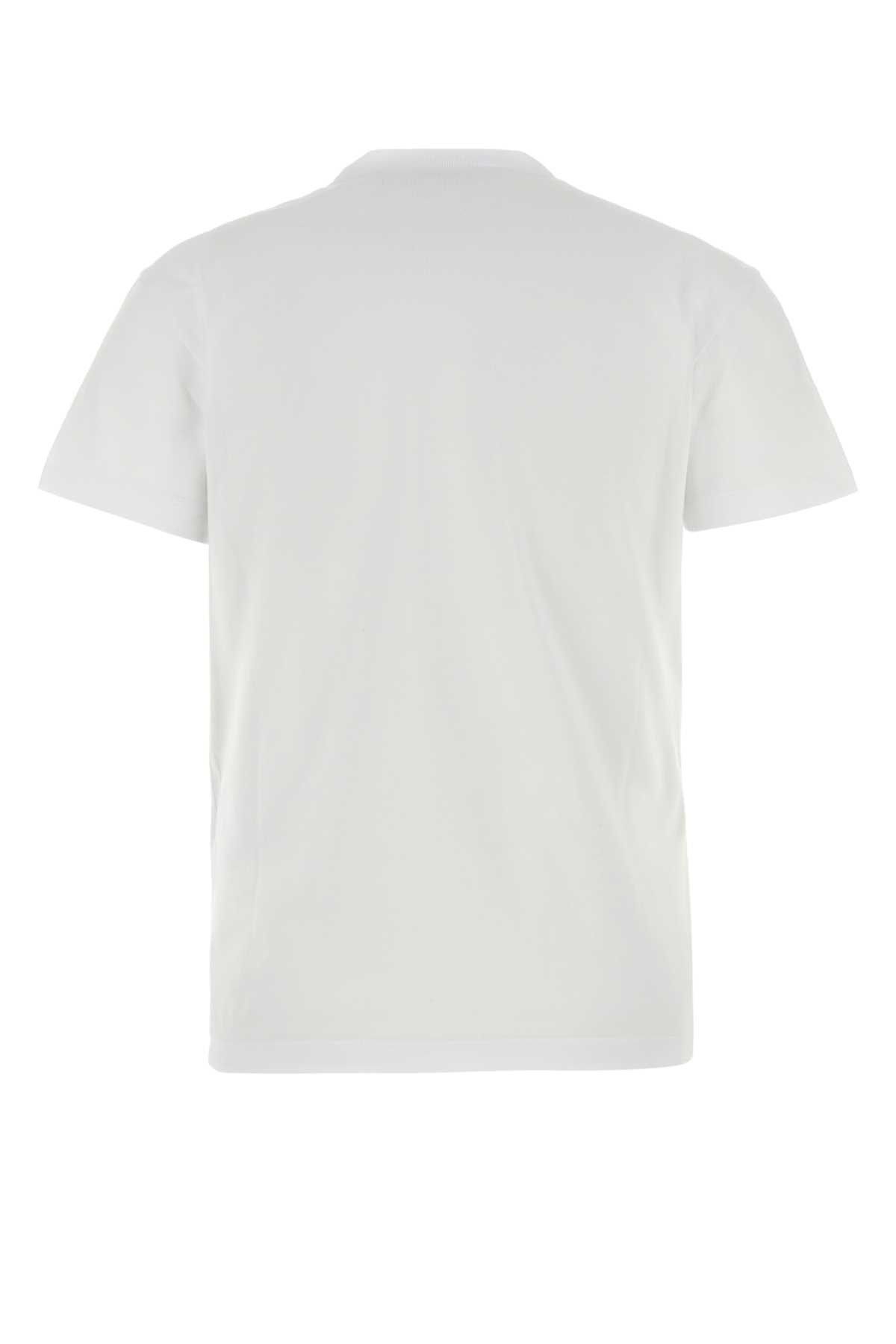 Dsquared2 White Cotton Just Right T-Shirt Size XS / US 0-2 / IT 36-38 - 2 Thumbnail