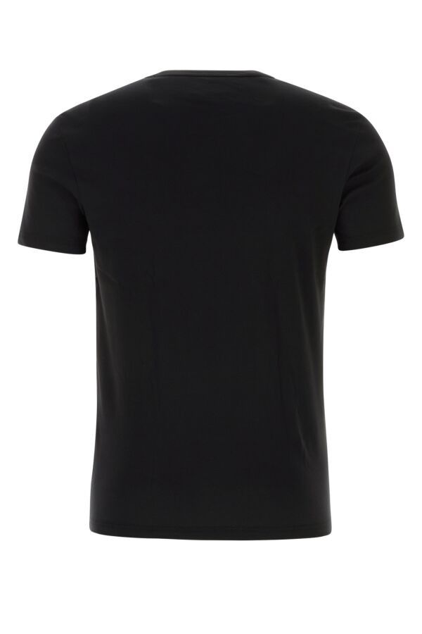 Tom Ford Black Stretch Cotton Blend T-Shirt Size US M / EU 48-50 / 2 - 4 Thumbnail
