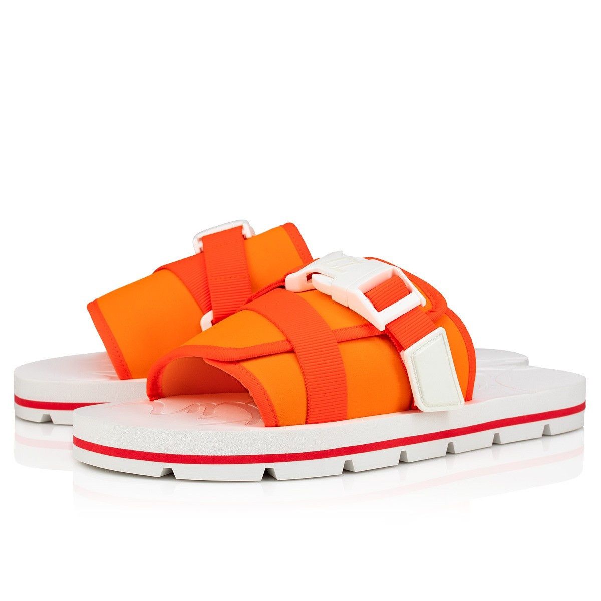 Christian Louboutin Siwa Clip Orange Size US 13 / EU 46 - 2 Thumbnail