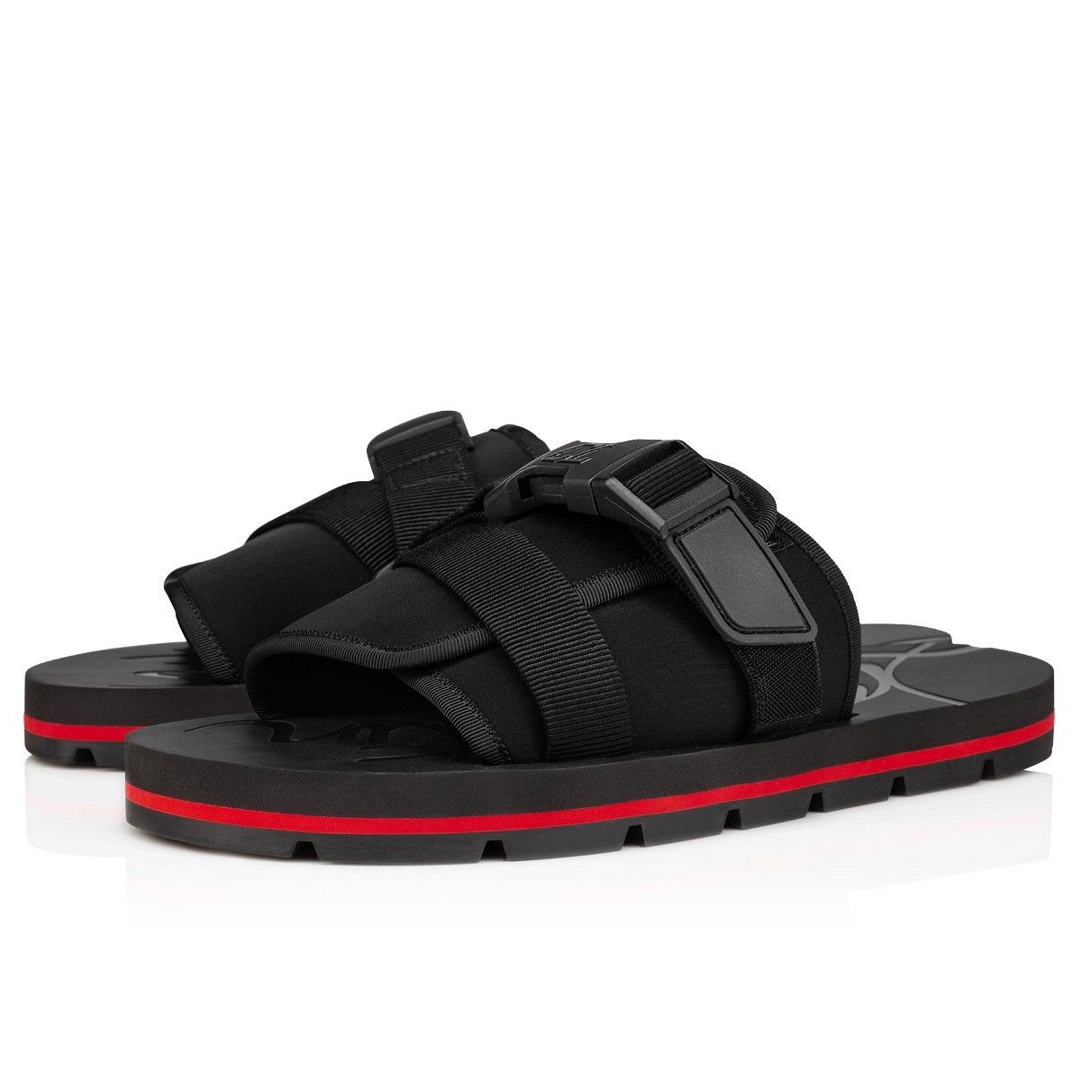 Christian Louboutin Siwa Clip Black Size US 9 / EU 42 - 2 Thumbnail