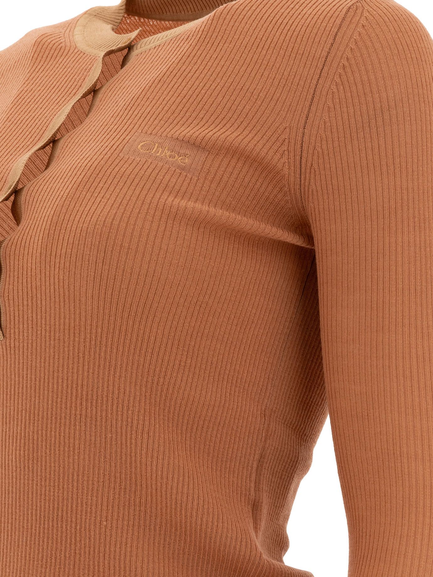 Chloe Henley Shirt Size S / US 4 / IT 40 - 4 Thumbnail