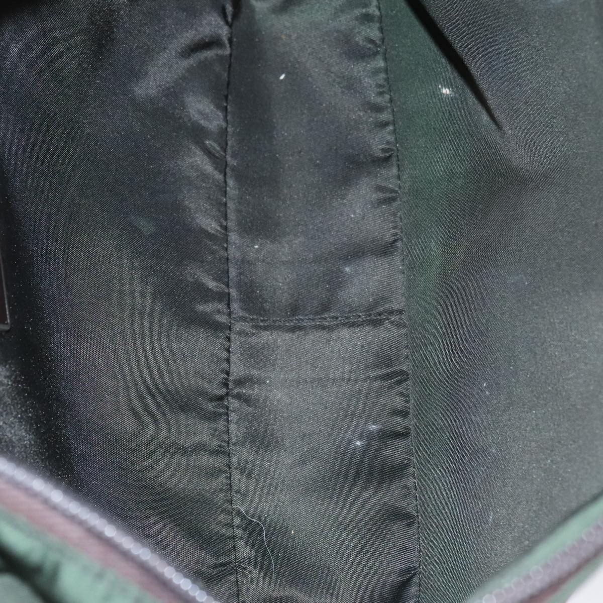 Prada Green Synthetic Handbag (Pre-Owned) Size ONE SIZE - 18 Thumbnail