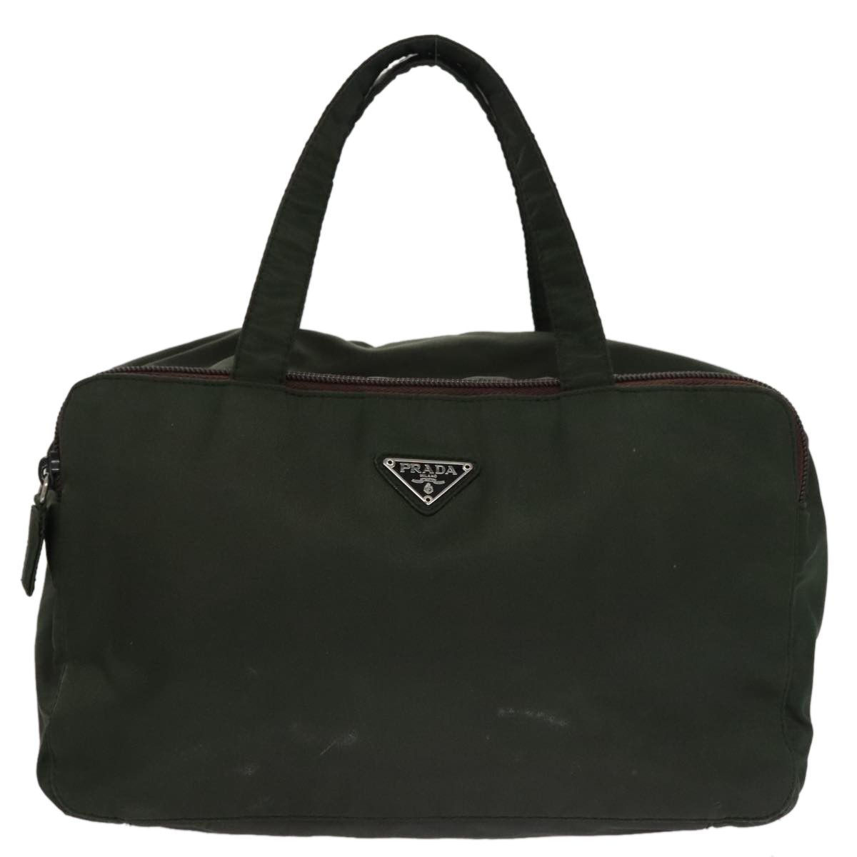 Prada Green Synthetic Handbag (Pre-Owned) Size ONE SIZE - 2 Thumbnail