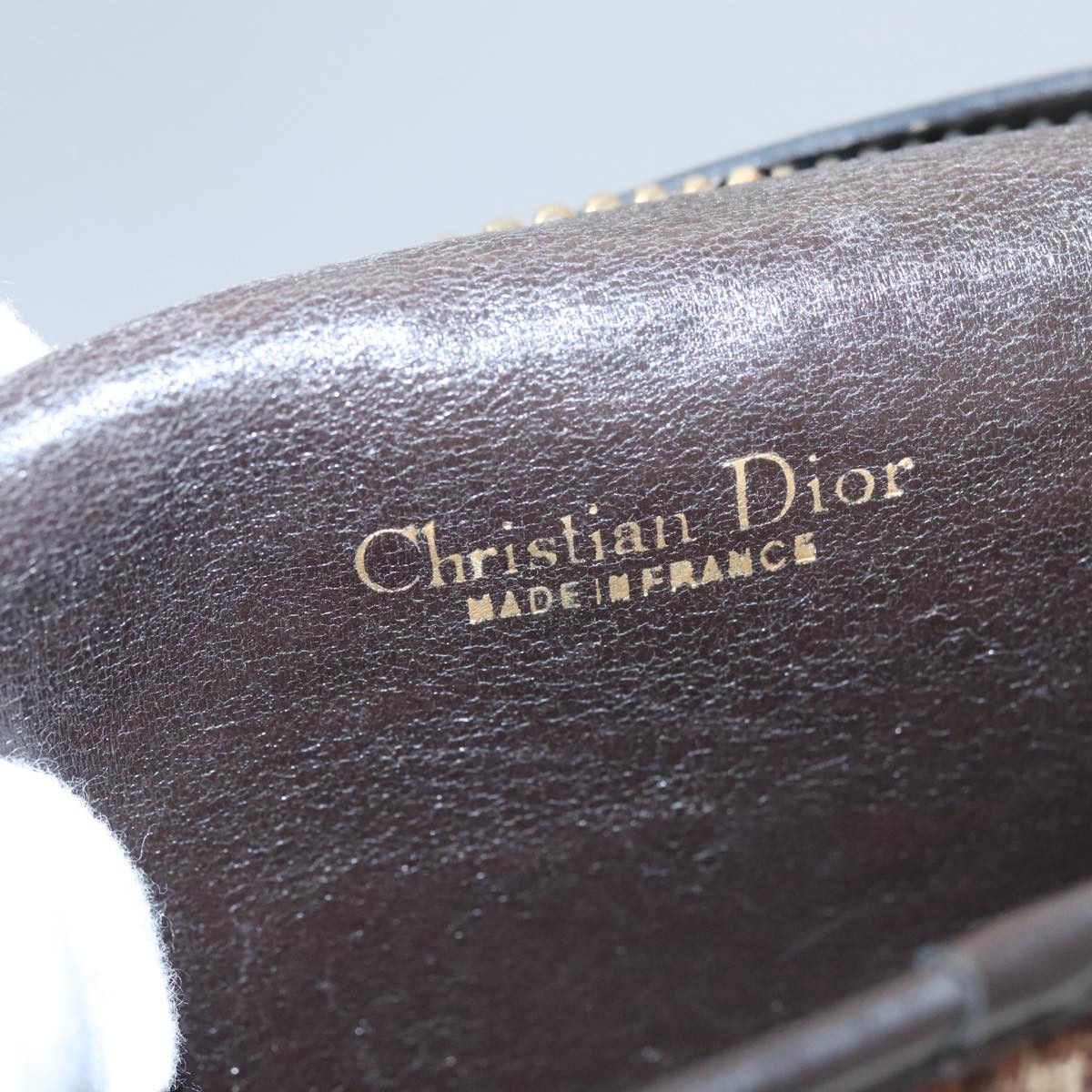 Dior Trotter Brown Canvas Shoulder Bag (Pre-Owned) Size ONE SIZE - 16 Thumbnail