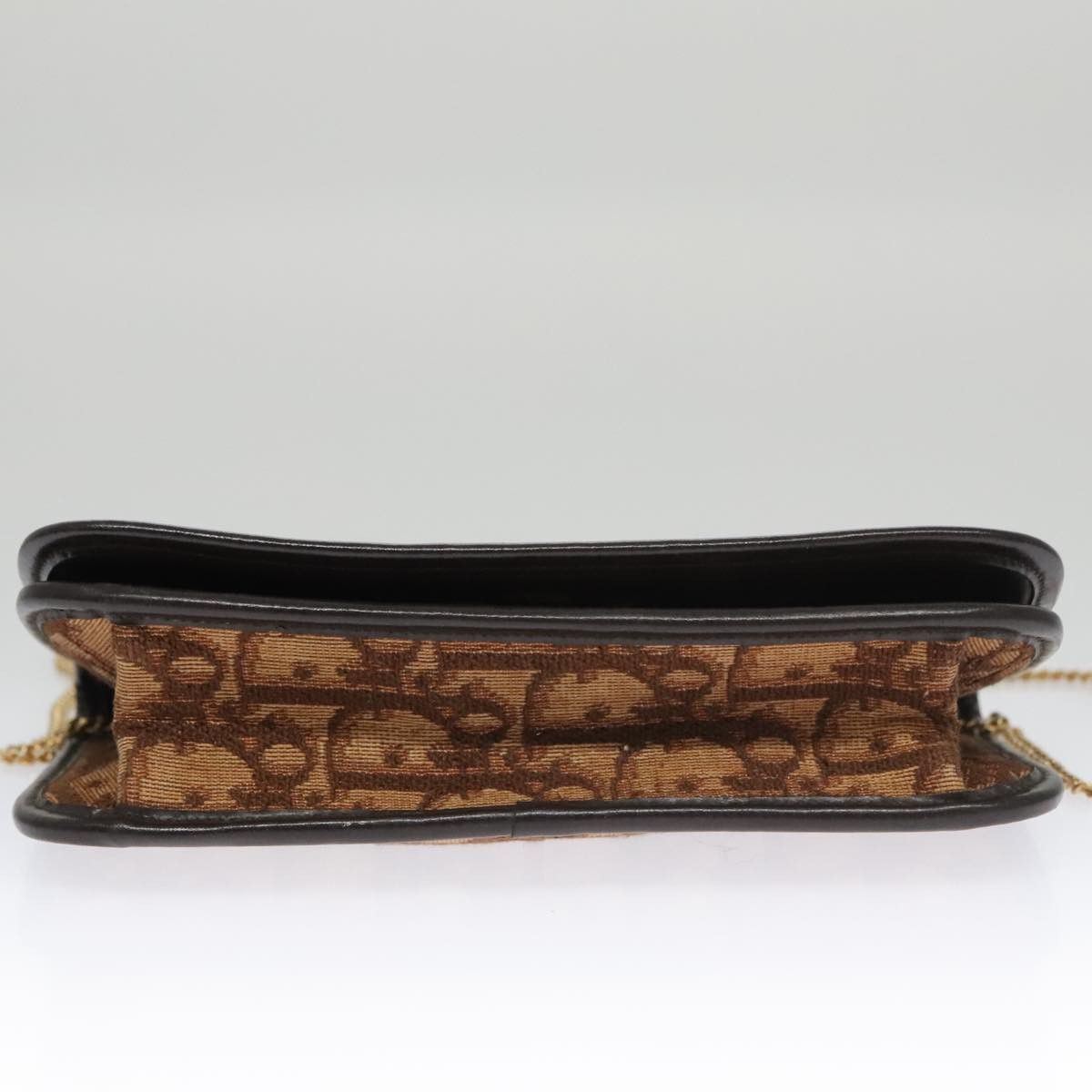 Dior Trotter Brown Canvas Shoulder Bag (Pre-Owned) Size ONE SIZE - 19 Thumbnail