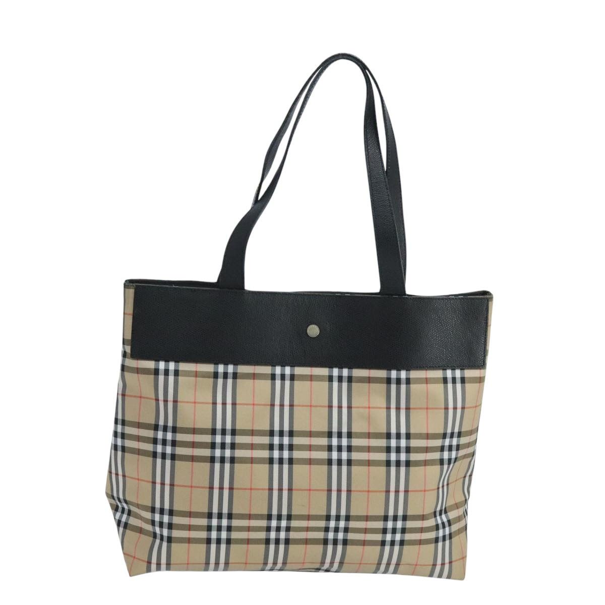 Burberry Nova Check Beige Synthetic Shoulder Bag (Pre-Owned) Size ONE SIZE - 12 Thumbnail