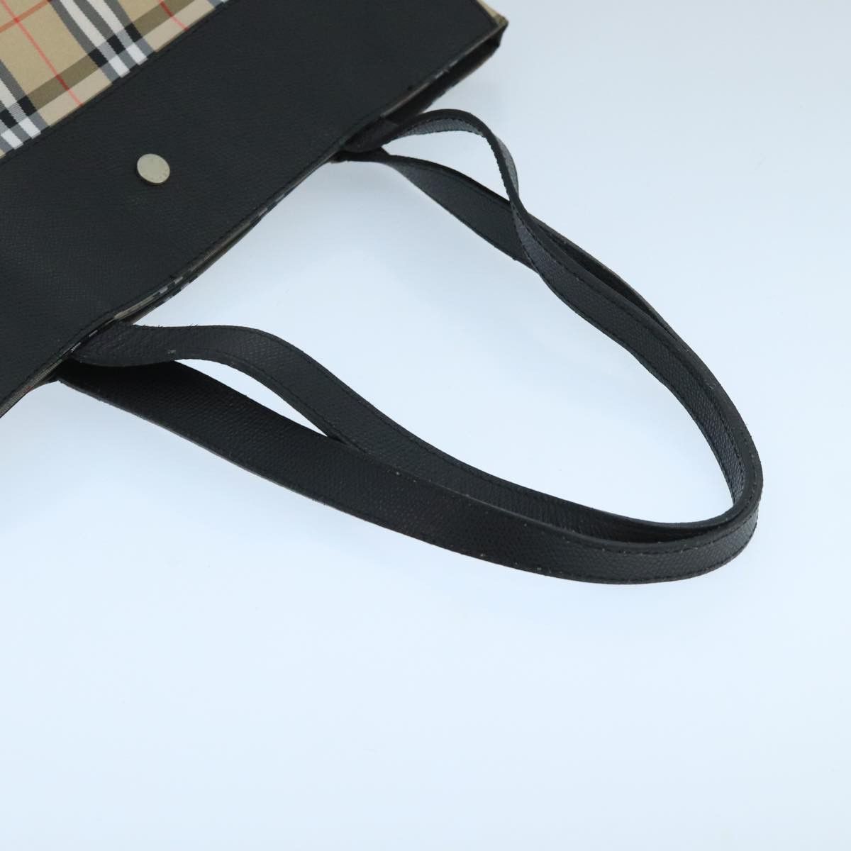 Burberry Nova Check Beige Synthetic Shoulder Bag (Pre-Owned) Size ONE SIZE - 5 Thumbnail
