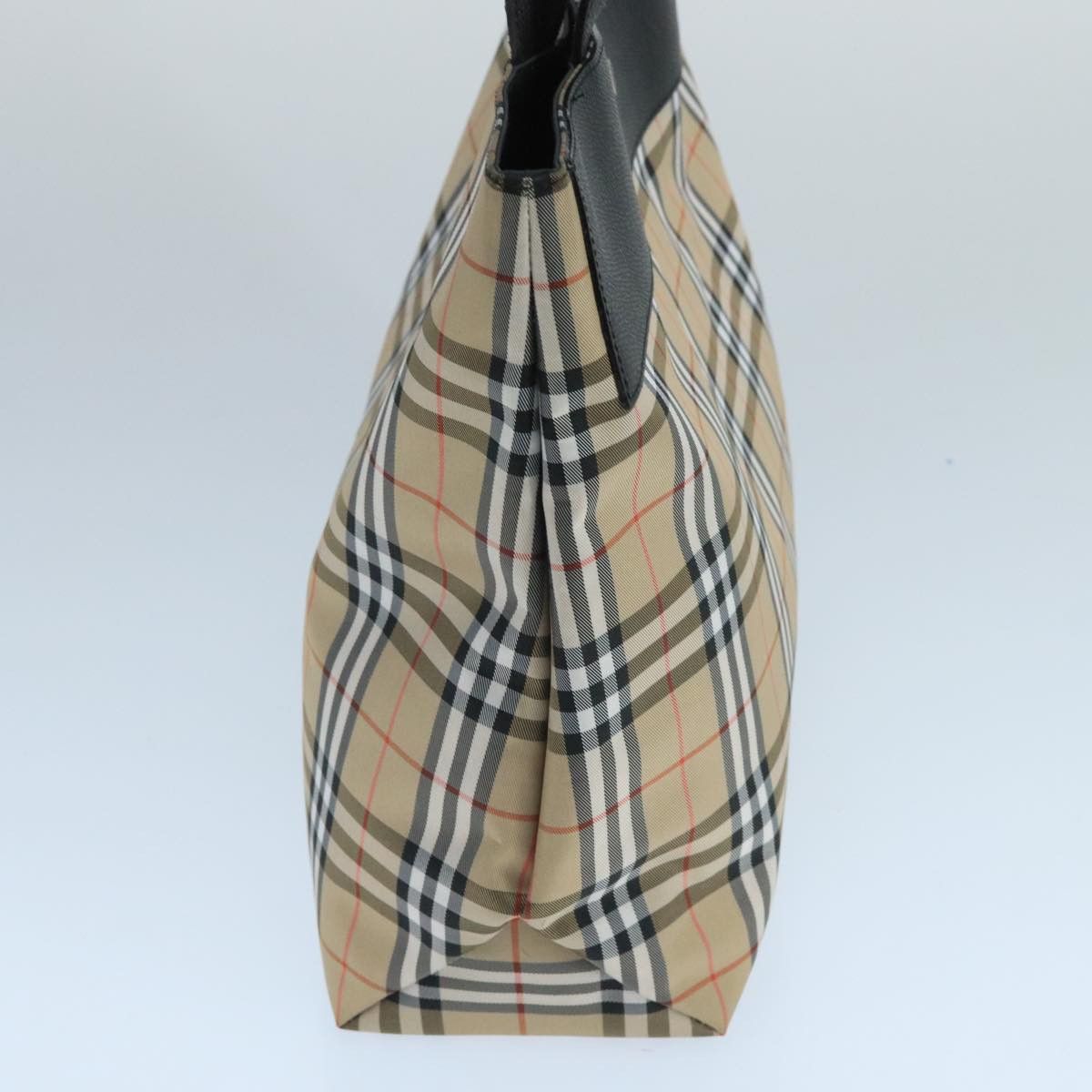 Burberry Nova Check Beige Synthetic Shoulder Bag (Pre-Owned) Size ONE SIZE - 4 Thumbnail