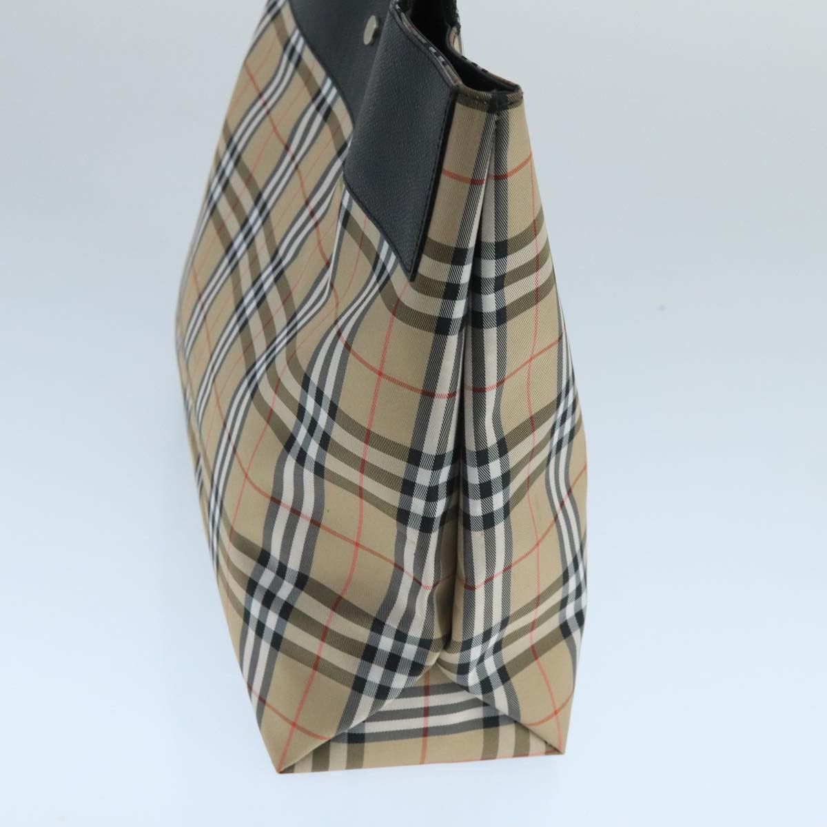 Burberry Nova Check Beige Synthetic Shoulder Bag (Pre-Owned) Size ONE SIZE - 3 Thumbnail