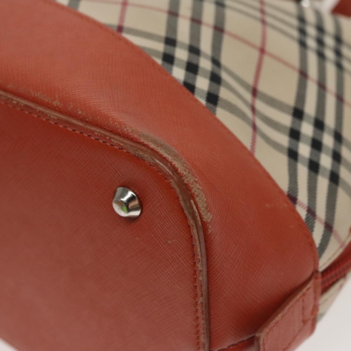 Burberry Nova Check Beige Canvas Handbag (Pre-Owned) Size ONE SIZE - 15 Thumbnail