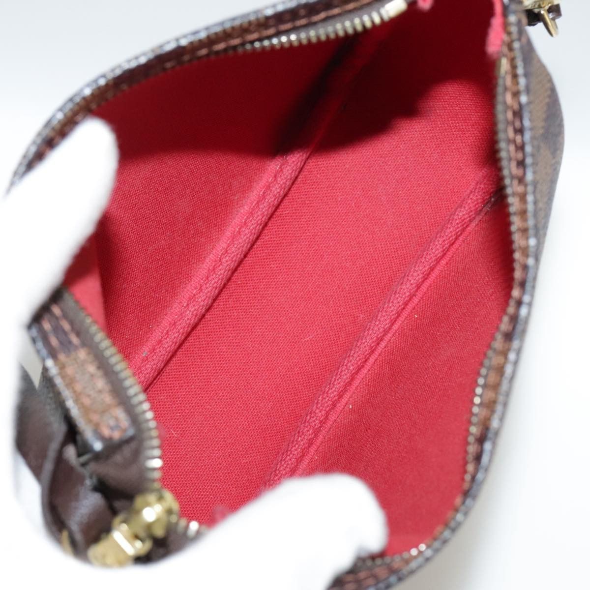 Louis Vuitton Trousse Makeup Brown Canvas Clutch Bag (Pre-Owned) Size ONE SIZE - 18 Thumbnail