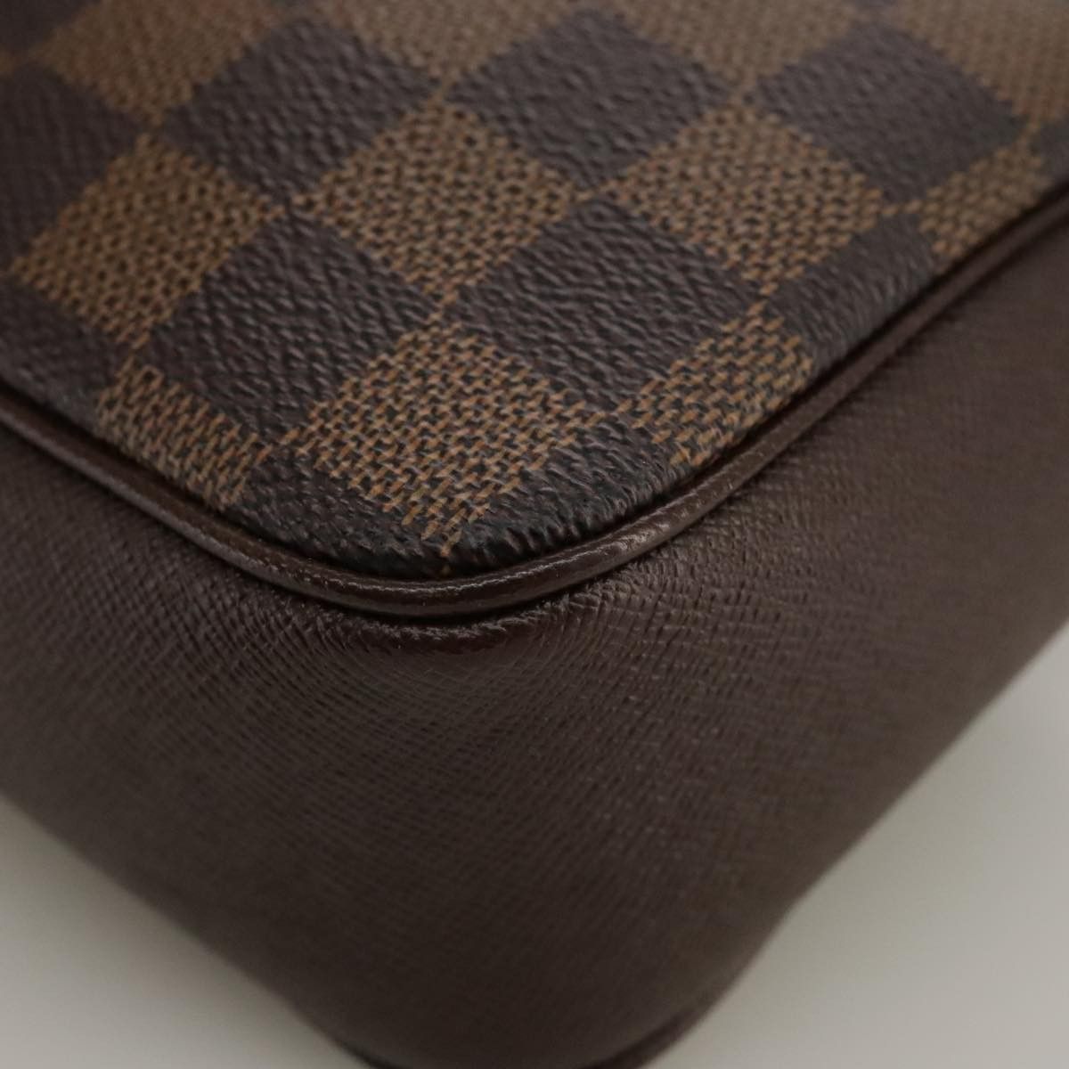 Louis Vuitton Trousse Makeup Brown Canvas Clutch Bag (Pre-Owned) Size ONE SIZE - 10 Thumbnail
