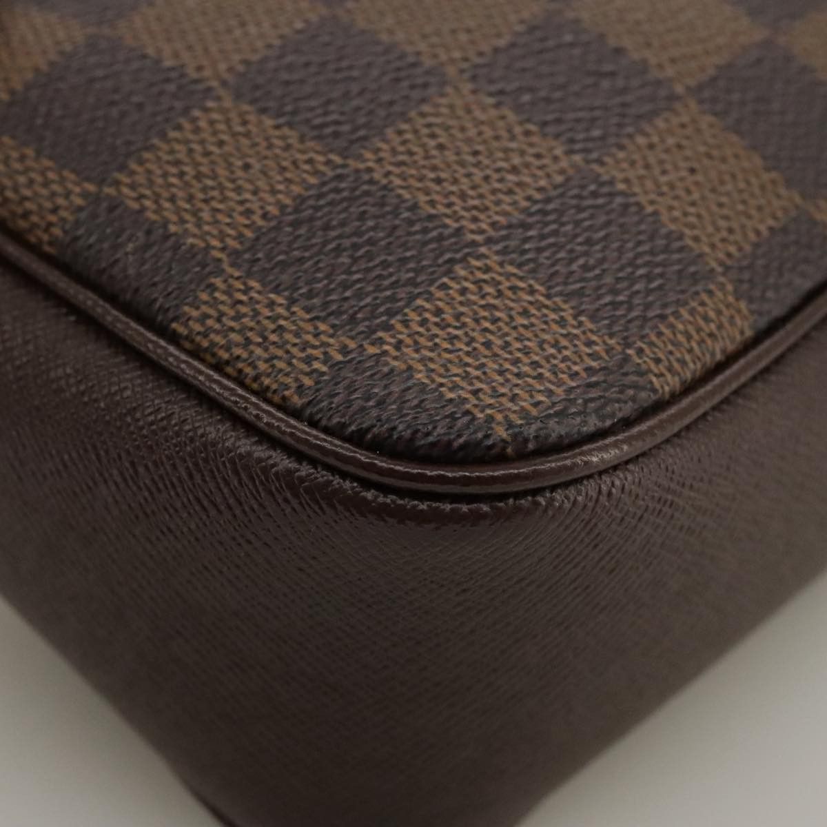 Louis Vuitton Trousse Makeup Brown Canvas Clutch Bag (Pre-Owned) Size ONE SIZE - 9 Thumbnail