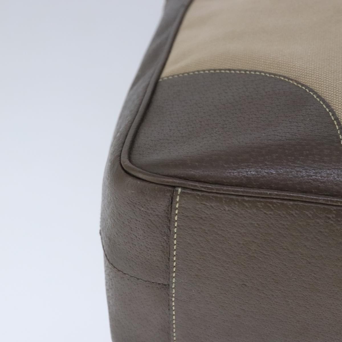 Prada Beige Canvas Shoulder Bag (Pre-Owned) Size ONE SIZE - 9 Thumbnail