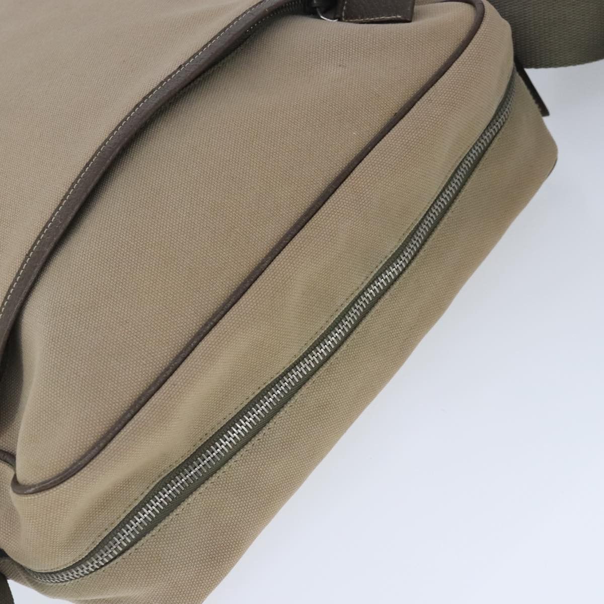Prada Beige Canvas Shoulder Bag (Pre-Owned) Size ONE SIZE - 5 Thumbnail