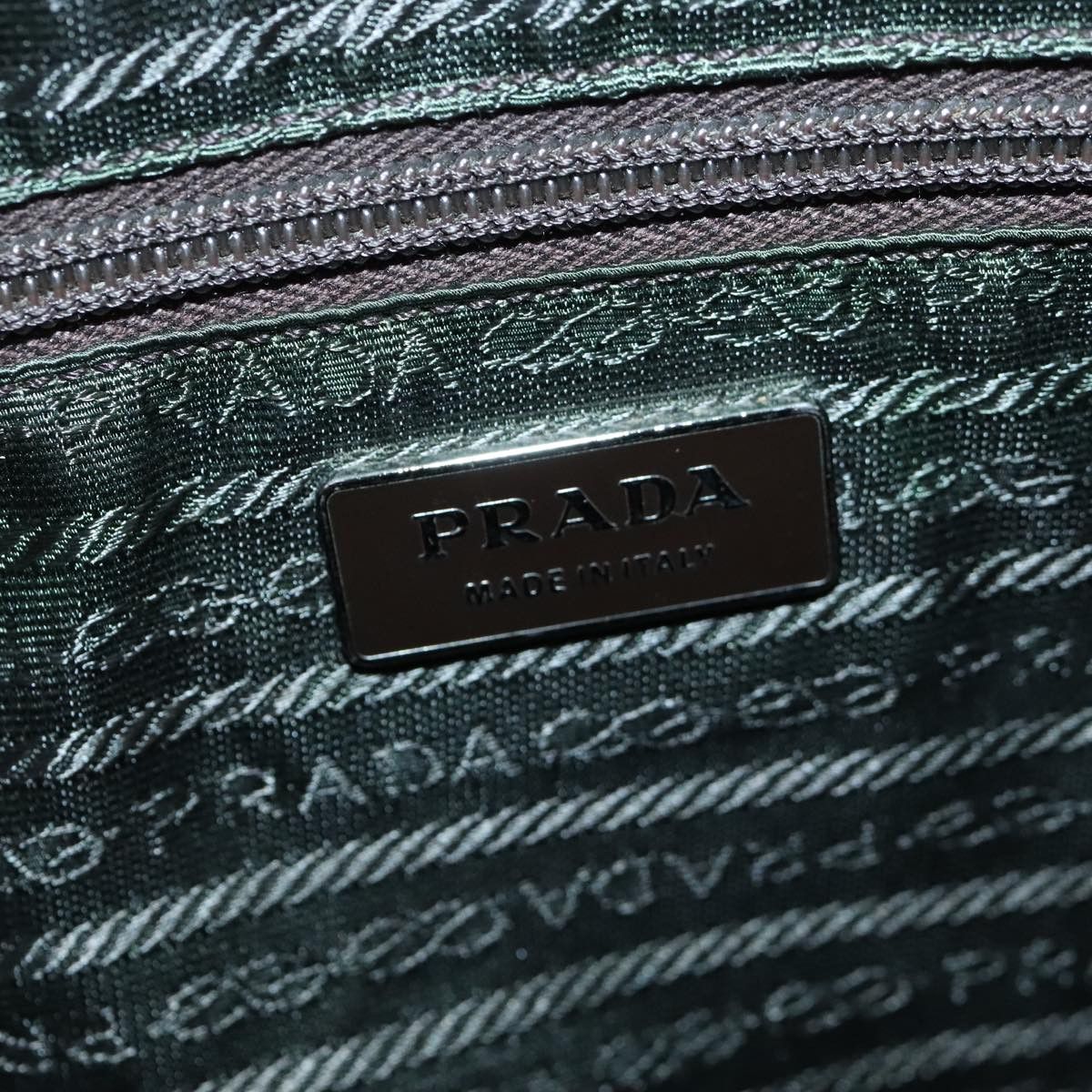 Prada Beige Canvas Shoulder Bag (Pre-Owned) Size ONE SIZE - 13 Thumbnail