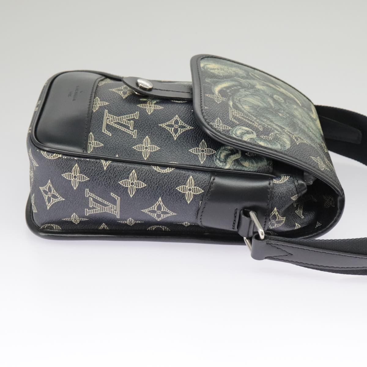 Louis Vuitton Messenger Navy Canvas Shoulder Bag (Pre-Owned) Size ONE SIZE - 4 Thumbnail