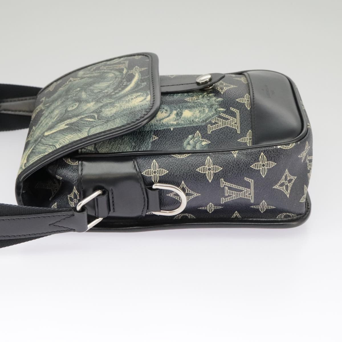 Louis Vuitton Messenger Navy Canvas Shoulder Bag (Pre-Owned) Size ONE SIZE - 3 Thumbnail