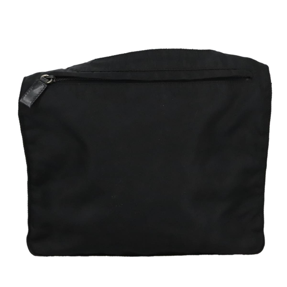 Prada Black Synthetic Shoulder Bag (Pre-Owned) Size ONE SIZE - 12 Thumbnail