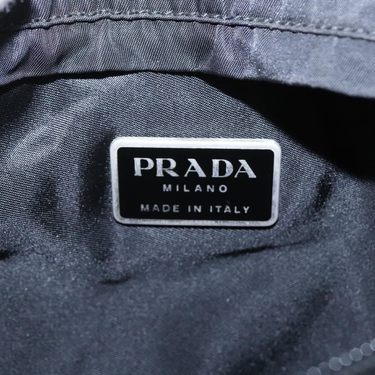 Prada Black Synthetic Shoulder Bag (Pre-Owned) Size ONE SIZE - 9 Thumbnail