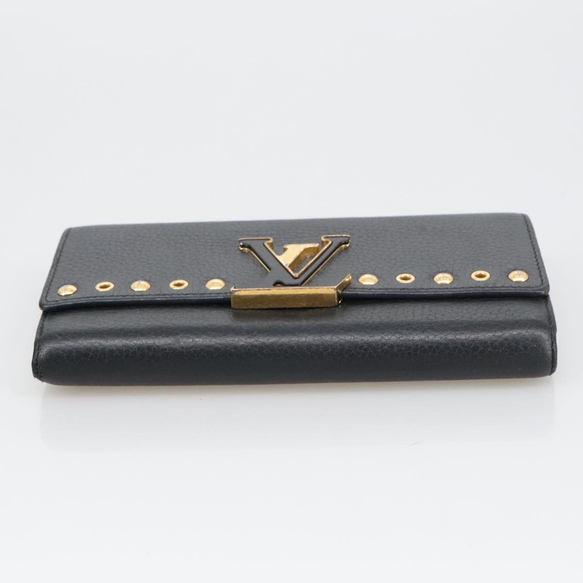 Louis Vuitton Capucines Black Leather Wallet (Pre-Owned) Size ONE SIZE - 18 Thumbnail