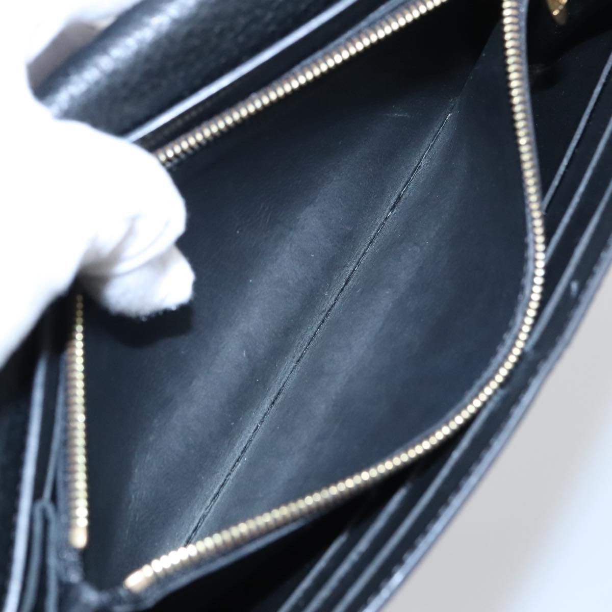 Louis Vuitton Capucines Black Leather Wallet (Pre-Owned) Size ONE SIZE - 14 Thumbnail