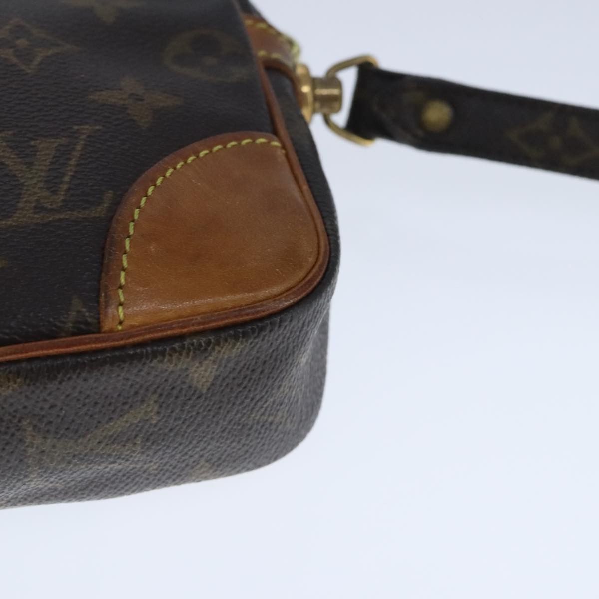 Louis Vuitton Marly Dragonne Brown Canvas Clutch Bag (Pre-Owned) Size ONE SIZE - 10 Thumbnail