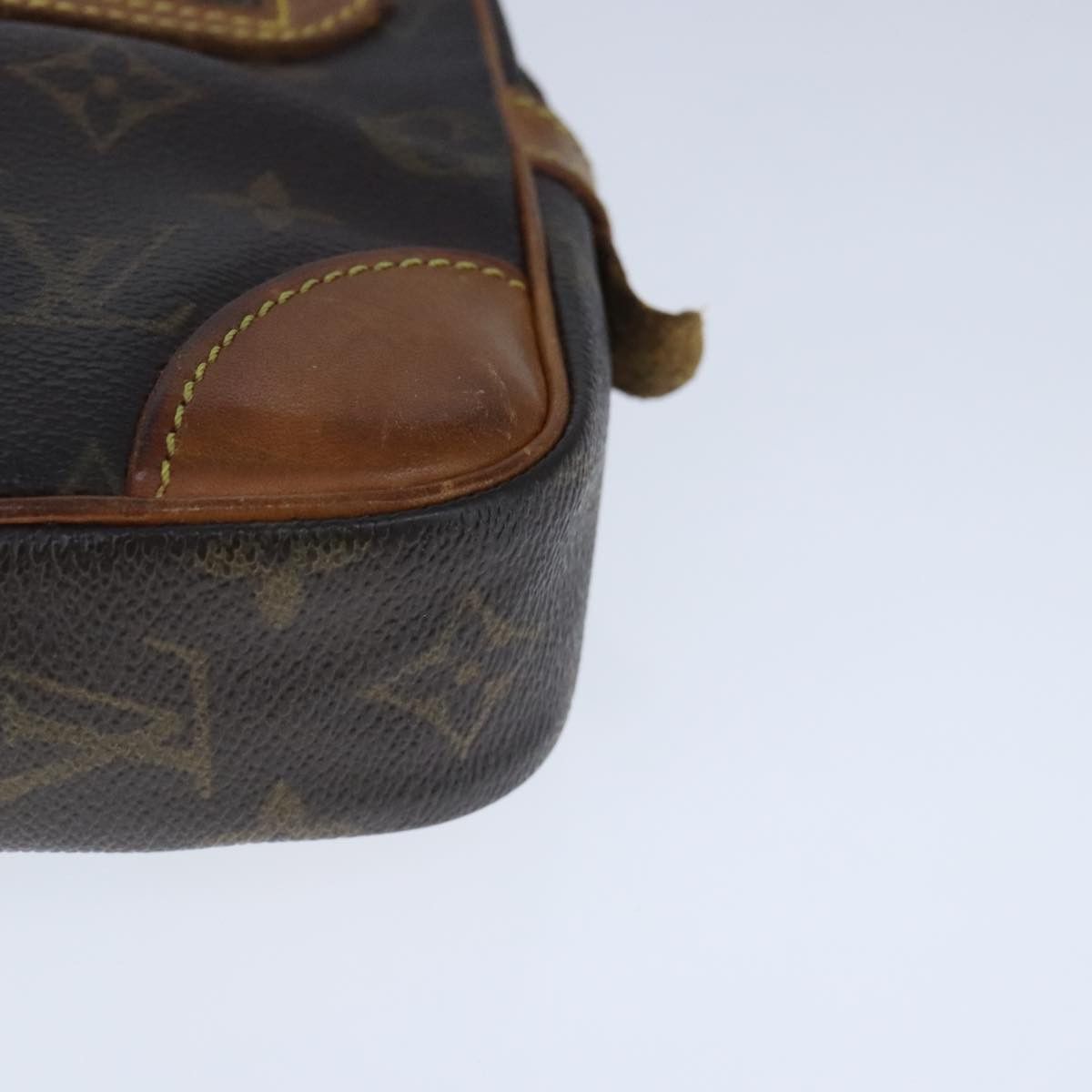 Louis Vuitton Marly Dragonne Brown Canvas Clutch Bag (Pre-Owned) Size ONE SIZE - 8 Thumbnail