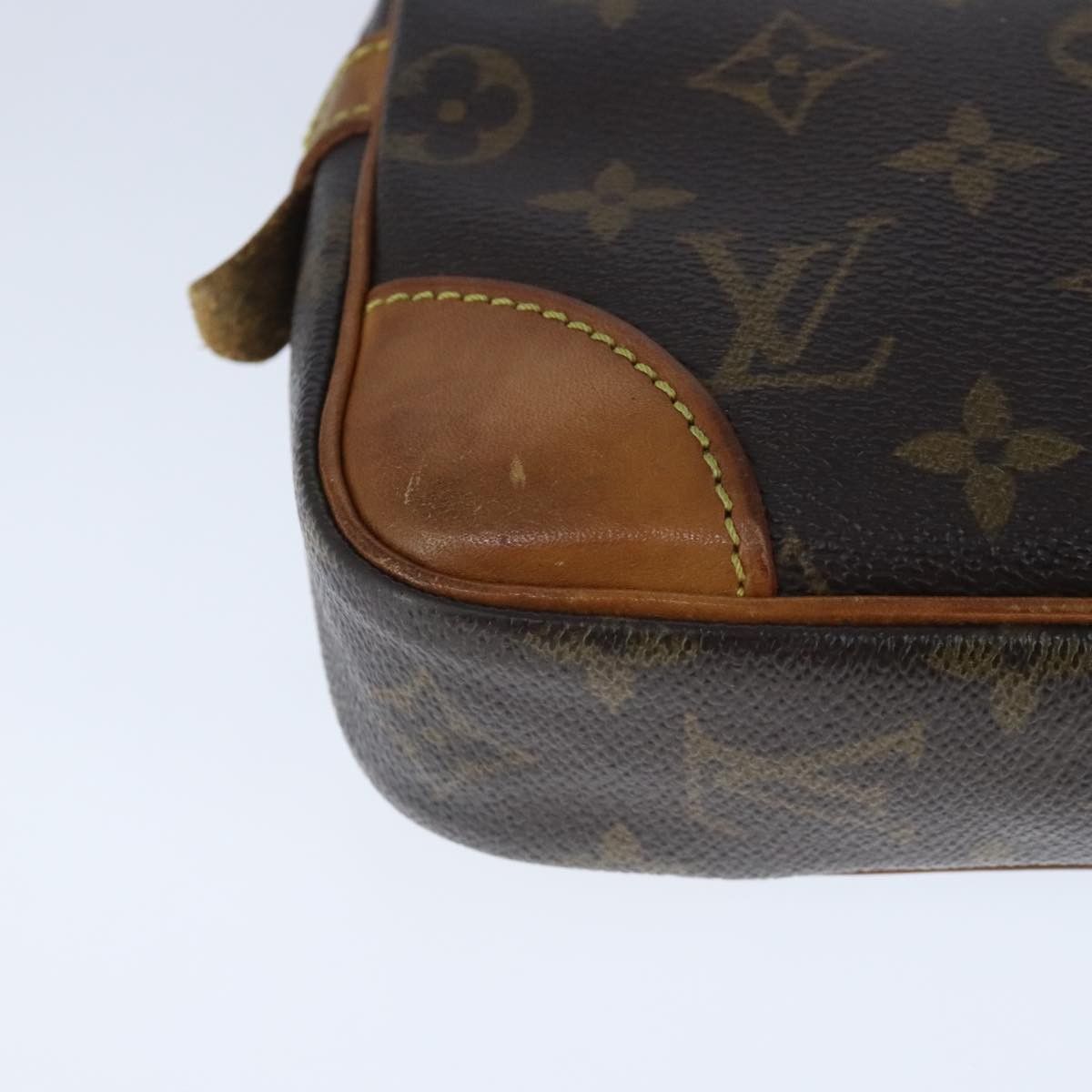 Louis Vuitton Marly Dragonne Brown Canvas Clutch Bag (Pre-Owned) Size ONE SIZE - 9 Thumbnail