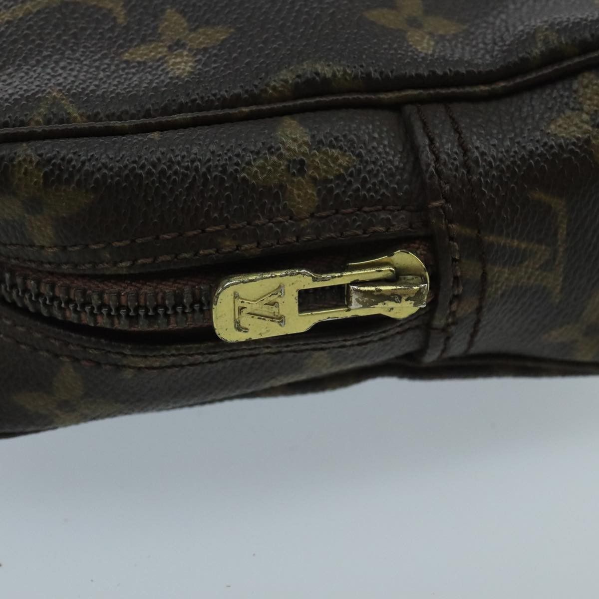 Louis Vuitton Trousse De Toilette Brown Canvas Clutch Bag (Pre-Owned) Size ONE SIZE - 10 Thumbnail