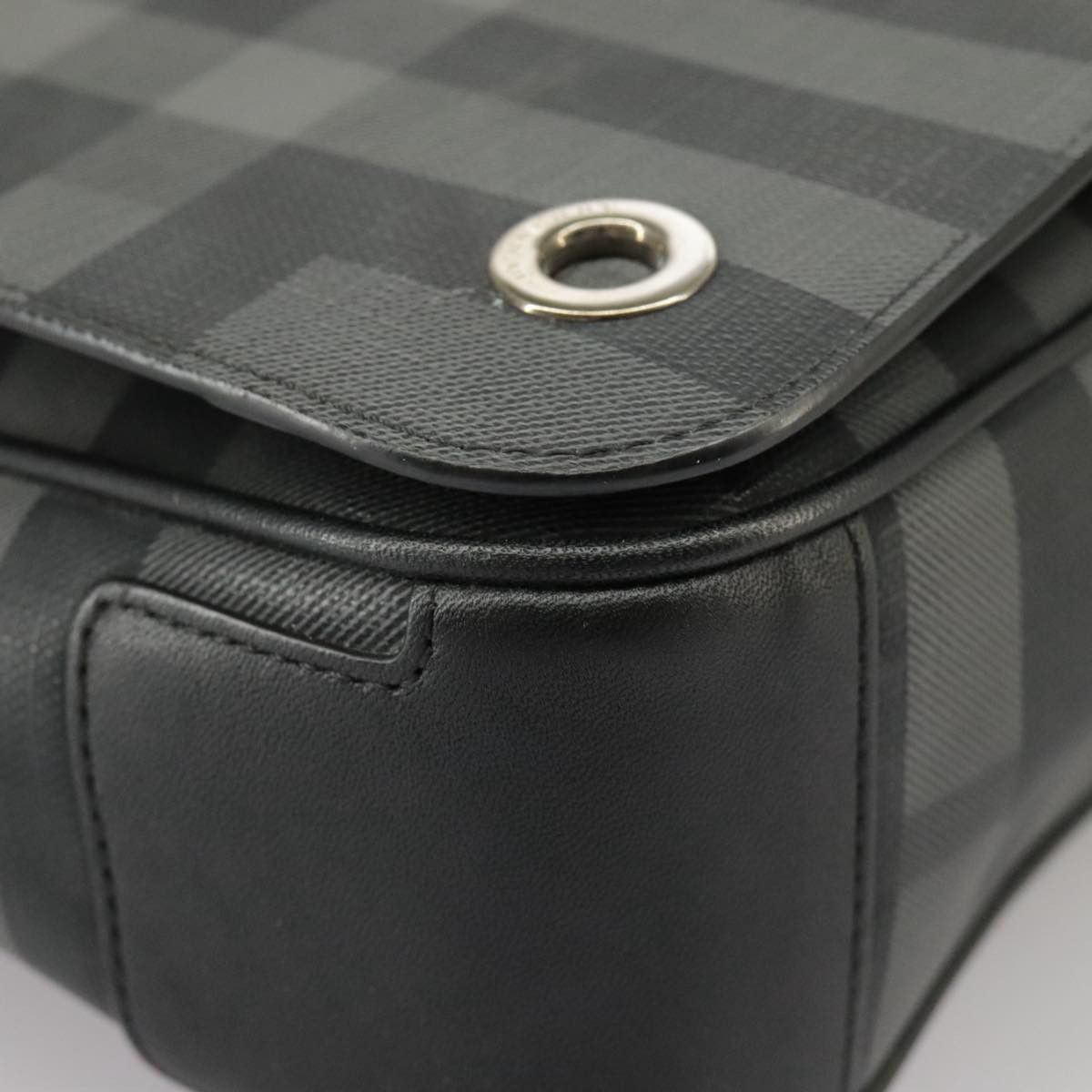 Burberry Nova Check Grey Canvas Shoulder Bag (Pre-Owned) Size ONE SIZE - 10 Thumbnail
