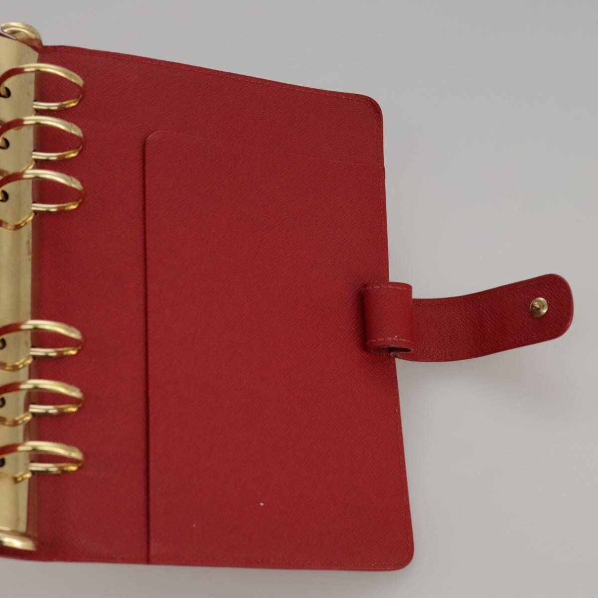 Louis Vuitton Agenda Mm Red Leather Wallet (Pre-Owned) Size ONE SIZE - 14 Thumbnail