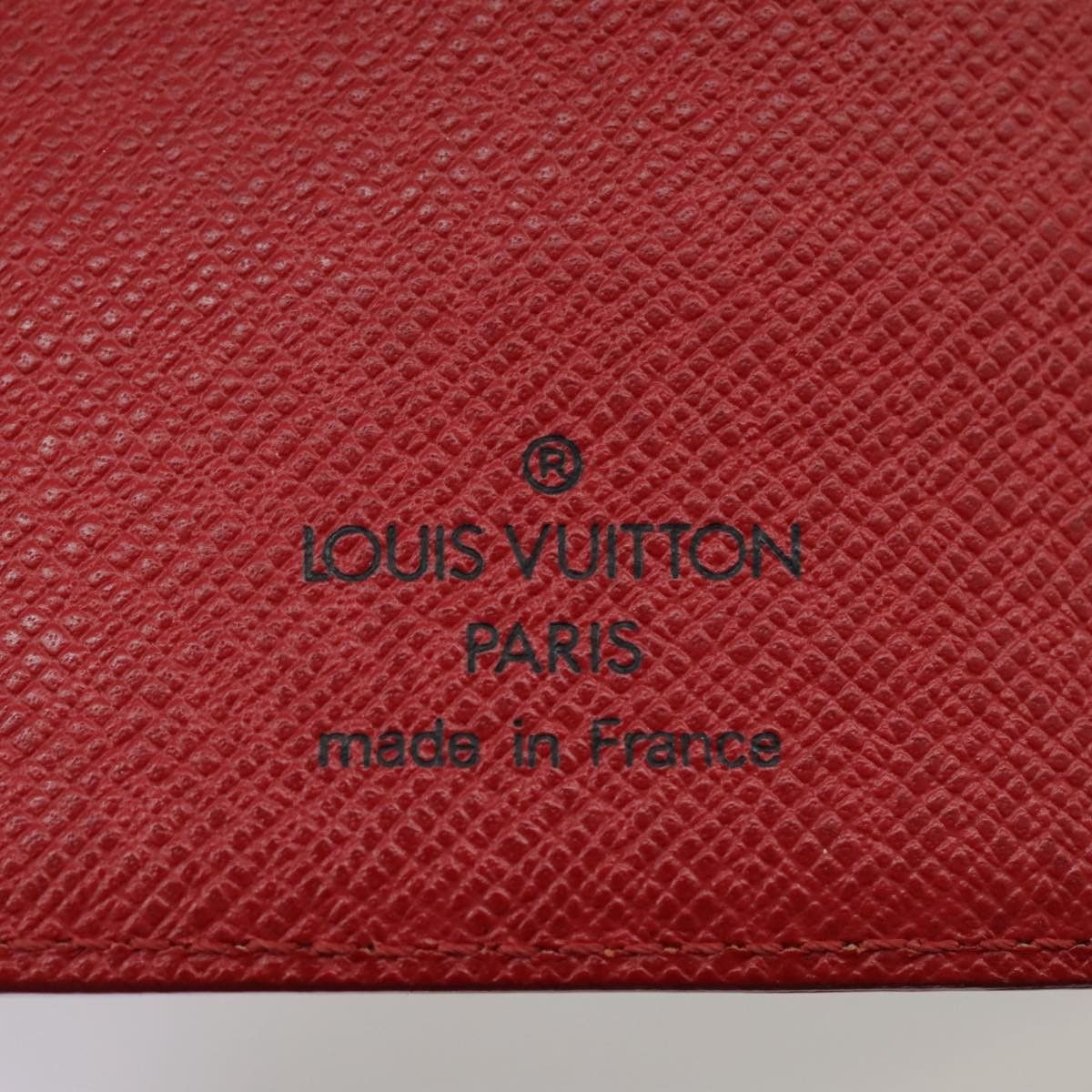 Louis Vuitton Agenda Mm Red Leather Wallet (Pre-Owned) Size ONE SIZE - 16 Thumbnail
