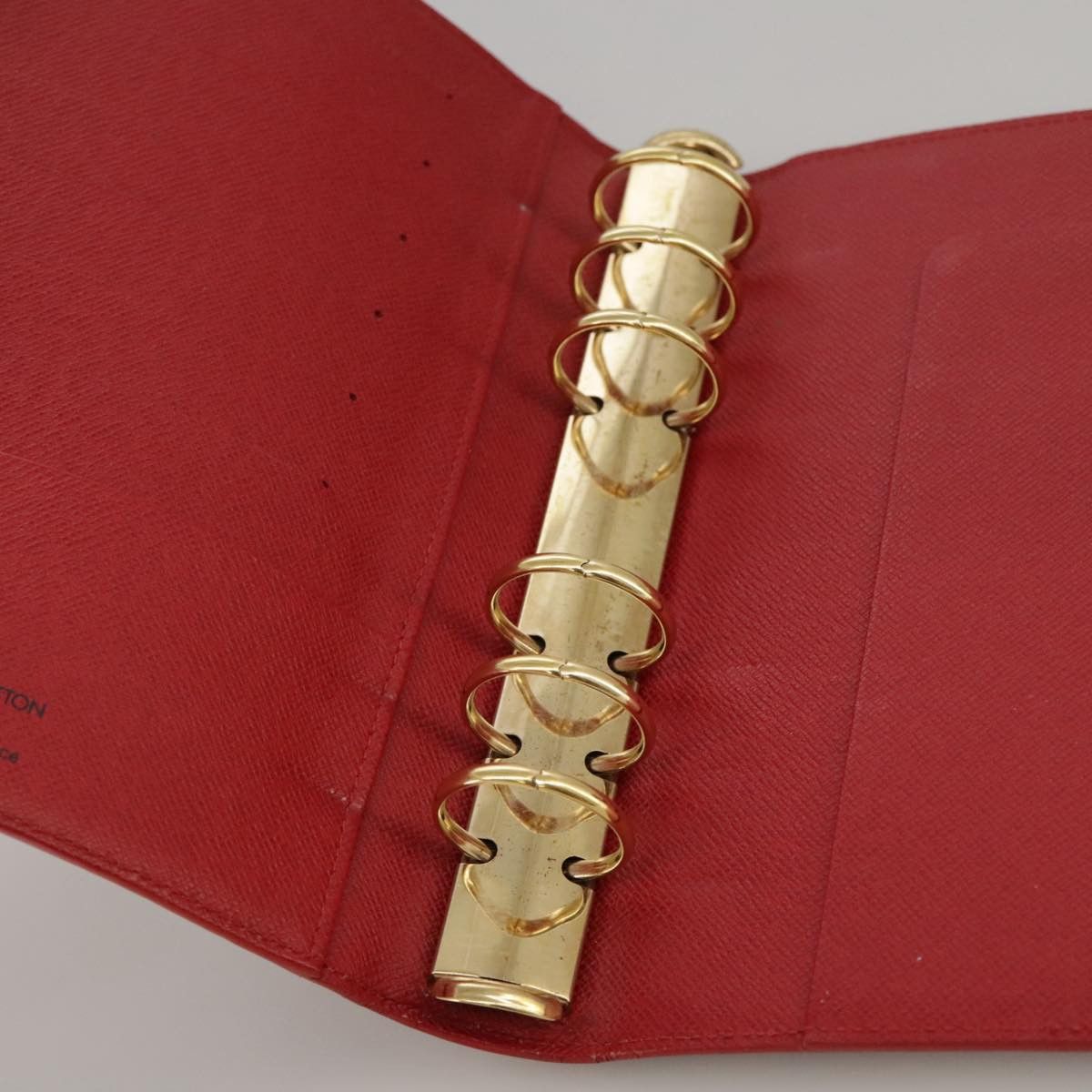 Louis Vuitton Agenda Mm Red Leather Wallet (Pre-Owned) Size ONE SIZE - 15 Thumbnail