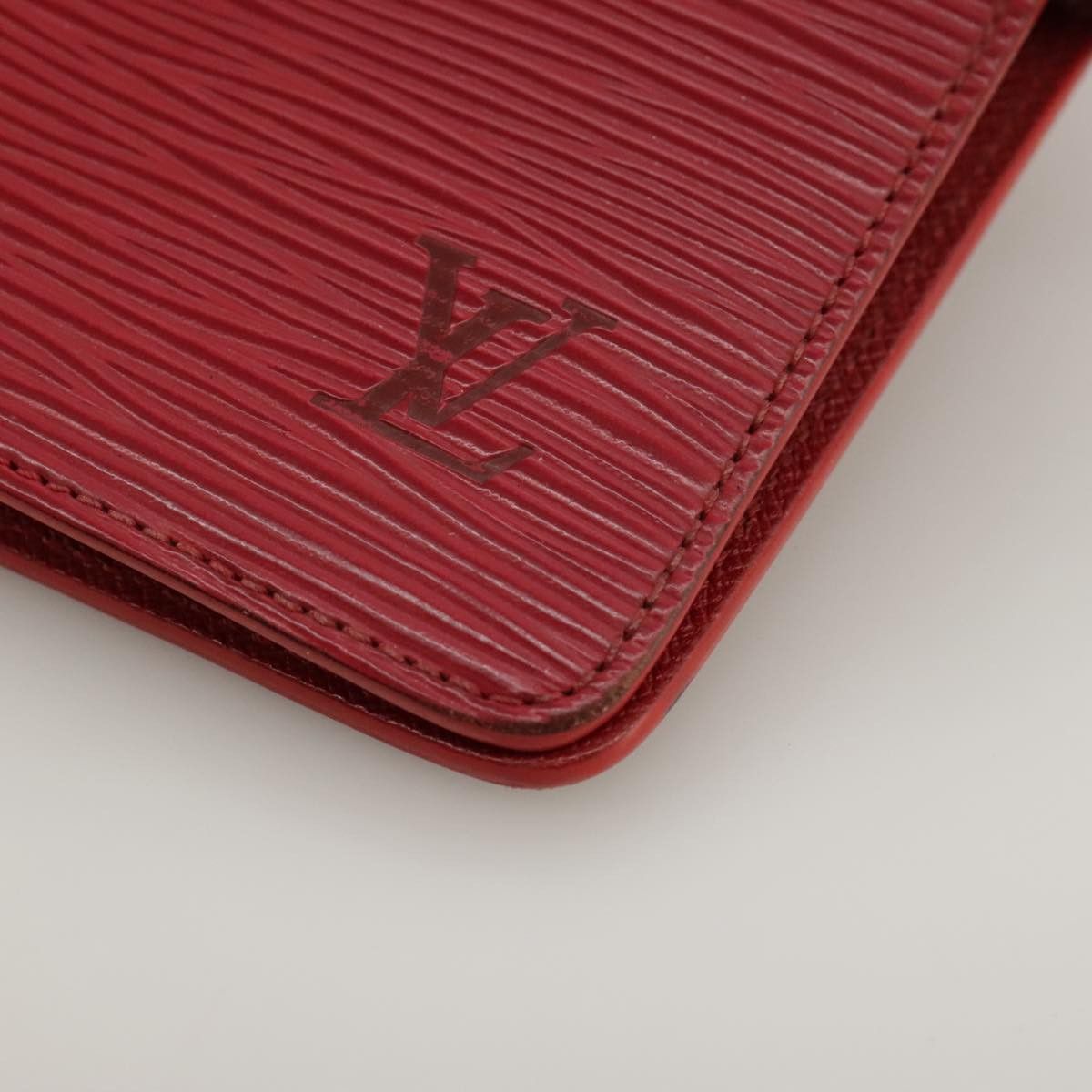 Louis Vuitton Agenda Mm Red Leather Wallet (Pre-Owned) Size ONE SIZE - 8 Thumbnail