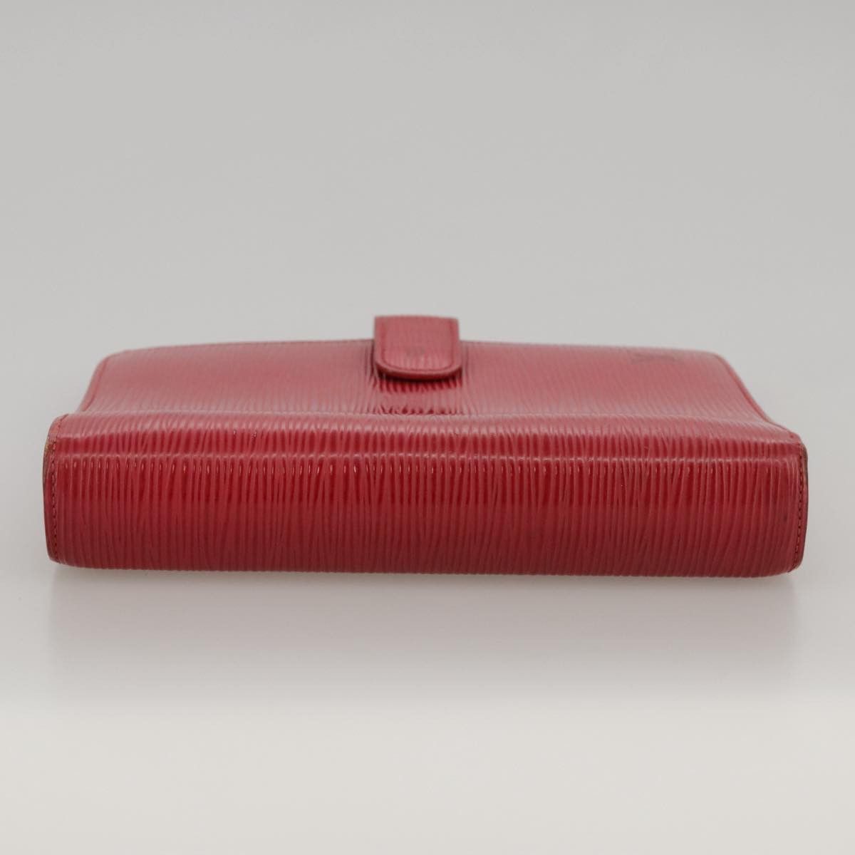 Louis Vuitton Agenda Mm Red Leather Wallet (Pre-Owned) Size ONE SIZE - 4 Thumbnail