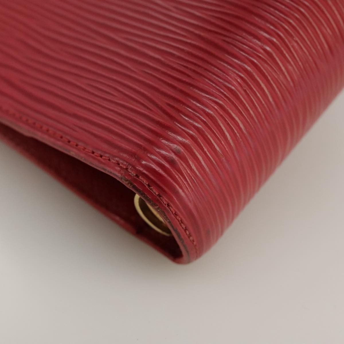 Louis Vuitton Agenda Mm Red Leather Wallet (Pre-Owned) Size ONE SIZE - 10 Thumbnail
