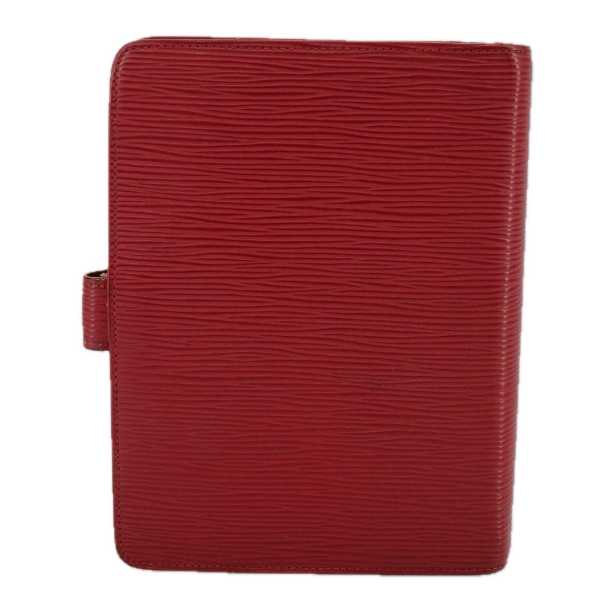 Louis Vuitton Agenda Mm Red Leather Wallet (Pre-Owned) Size ONE SIZE - 2 Thumbnail