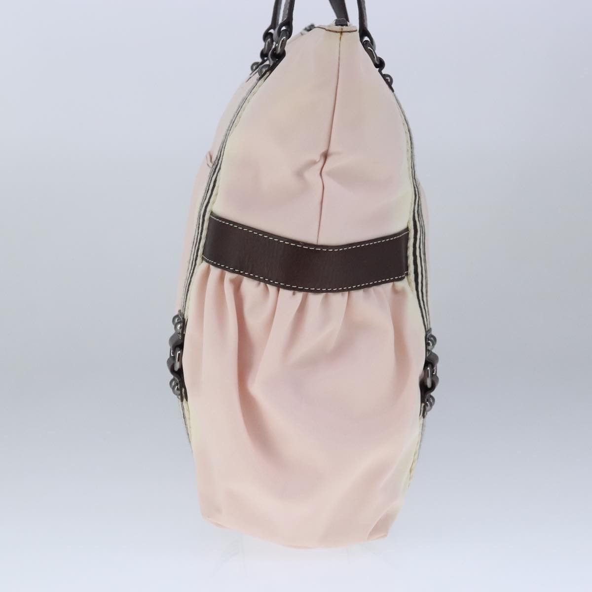Burberry Pink Synthetic Tote Bag (Pre-Owned) Size ONE SIZE - 4 Thumbnail
